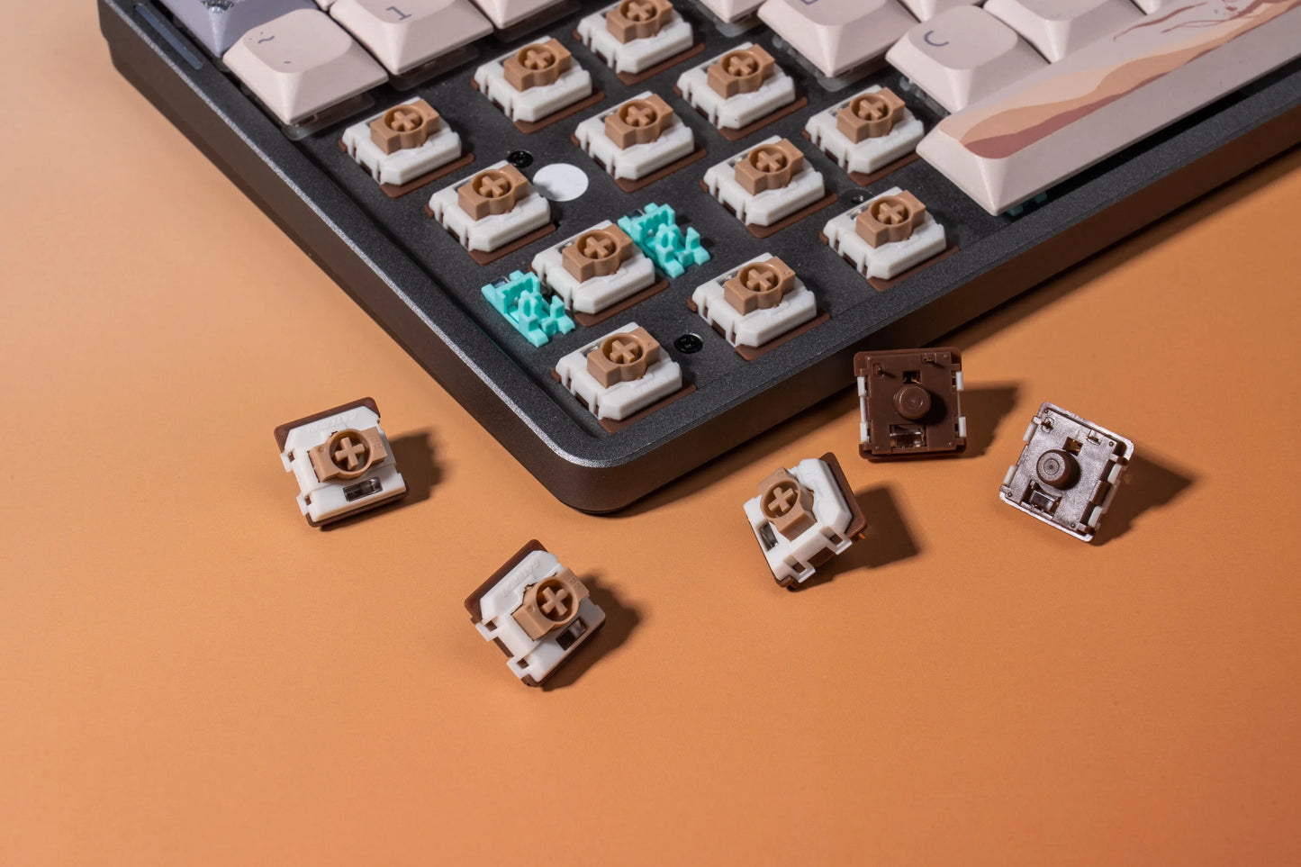 Gateron Chocolate KS-33 Low Profile 2.0