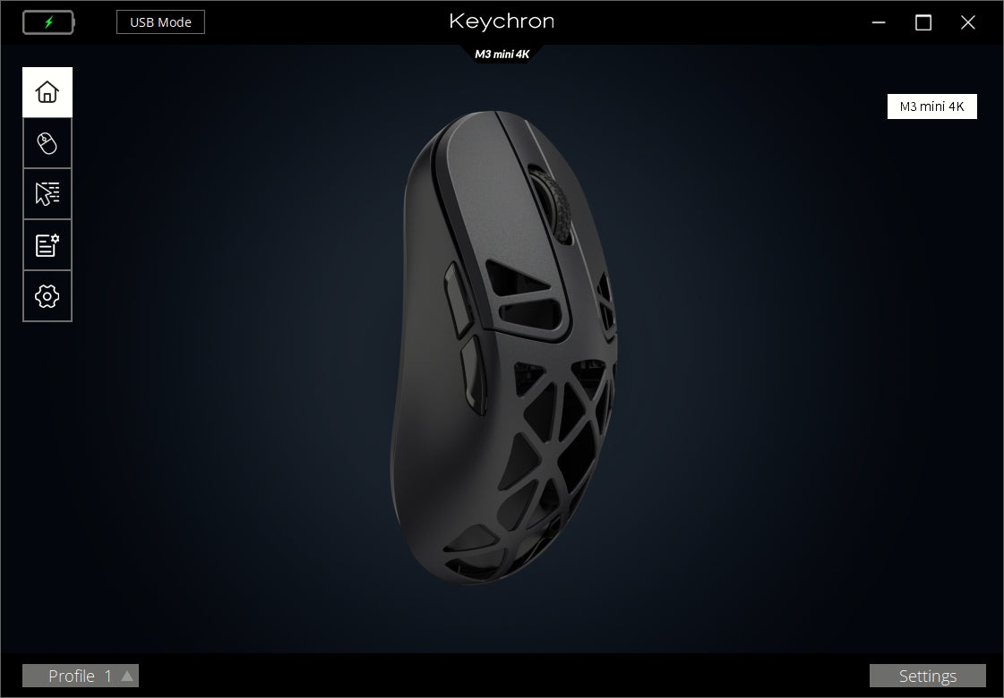 KEYCHRON M3 MINI 4K METAL EDITION