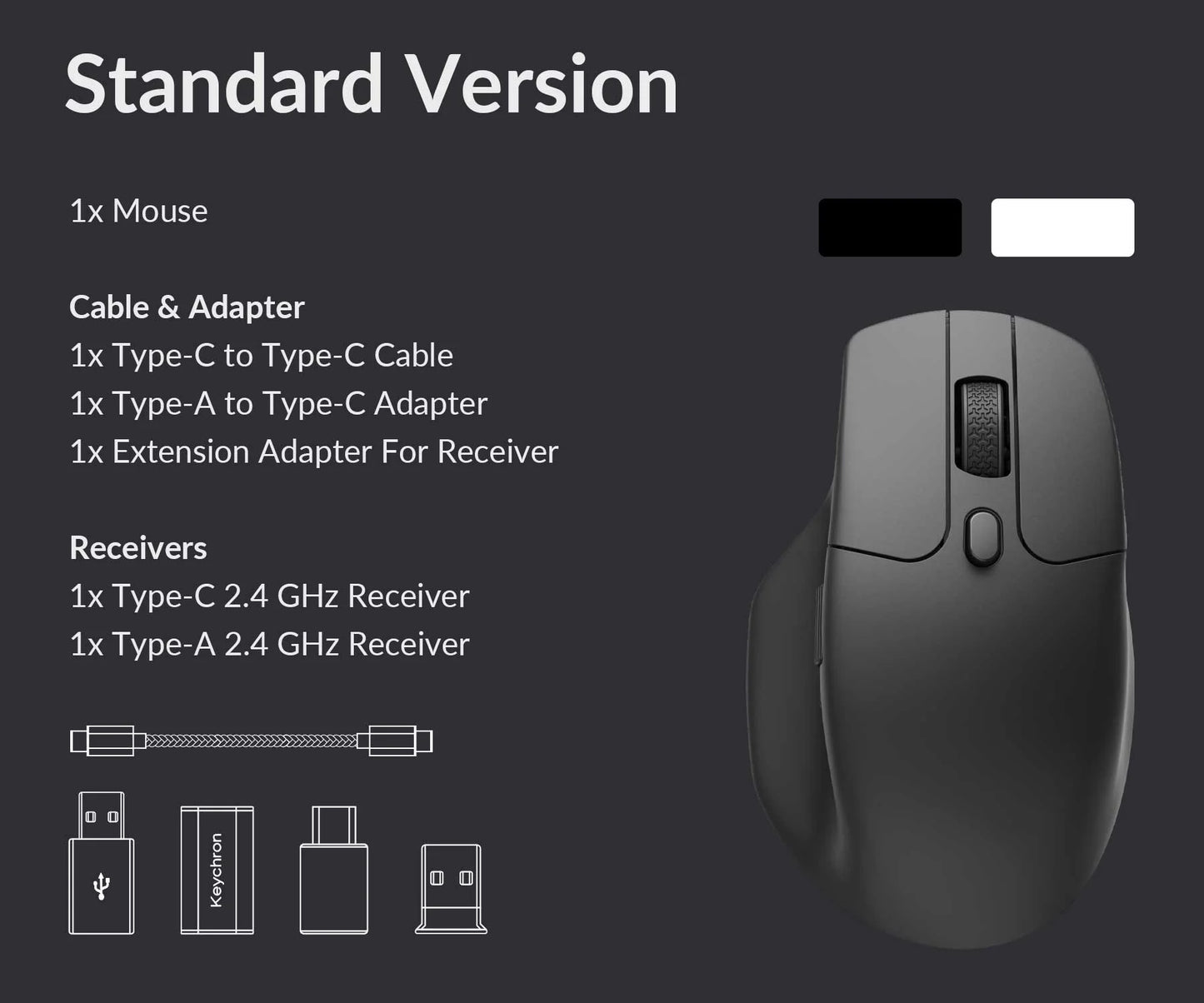 KEYCHRON M6 WIRELESS MOUSE