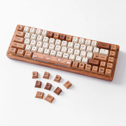 YUNZII COFFEE CAT KEYCAPS