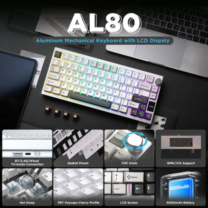 YUNZII AL80 FULLY ASSEMBLED