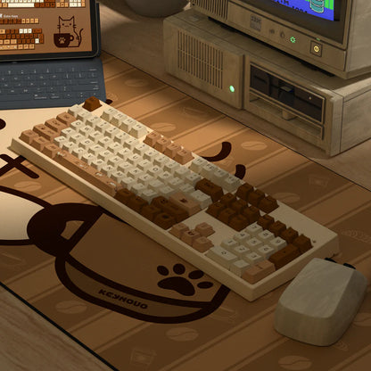 YUNZII COFFEE CAT KEYCAPS