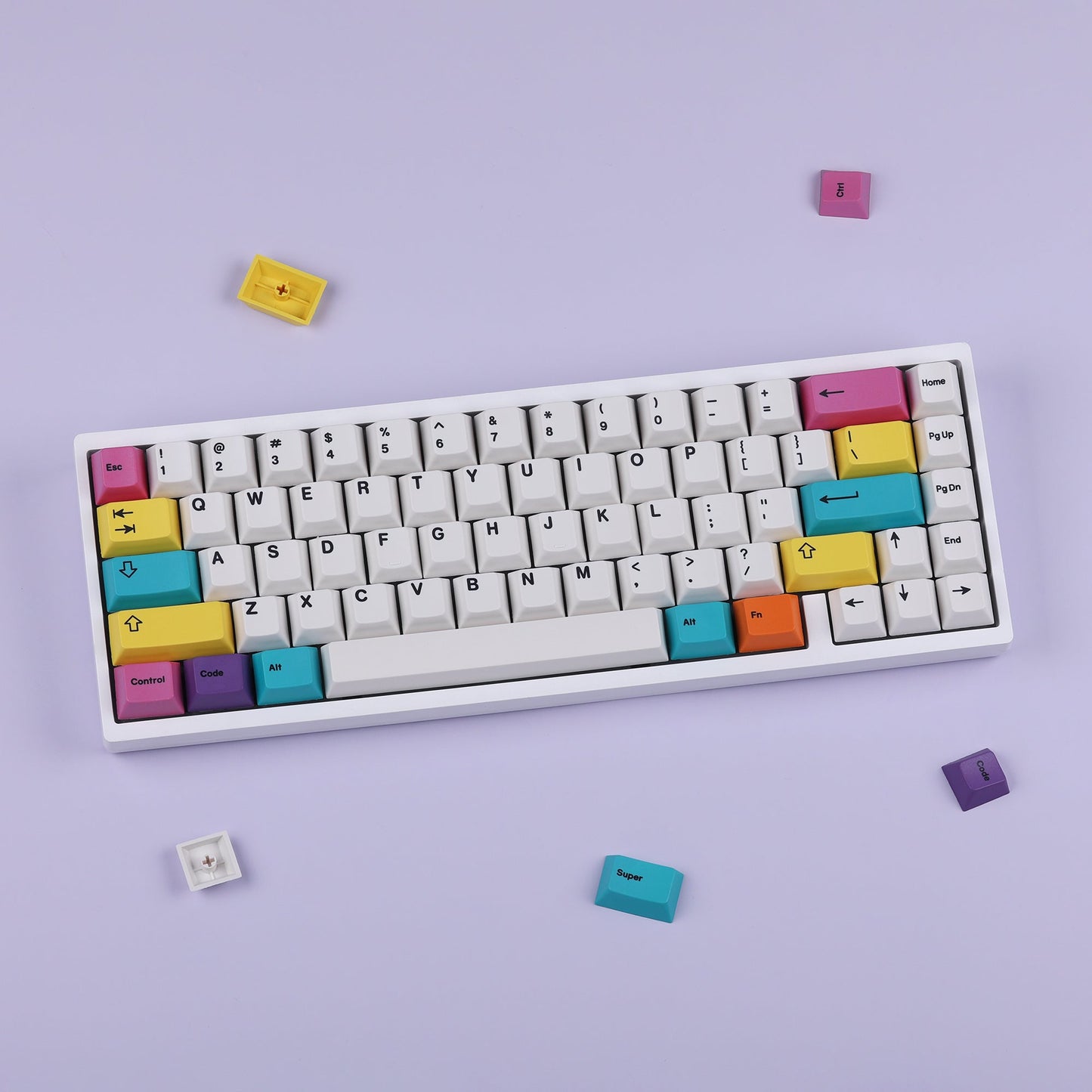 ePBT x EnjoyMyInSec Spectrum R2 keycap set