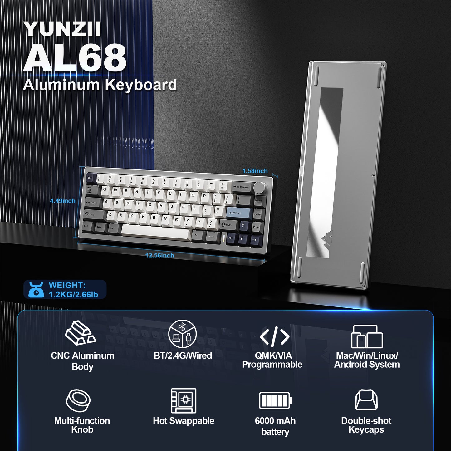 YUNZII AL68