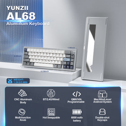 Yunzii AL68 (QMK/VIA)