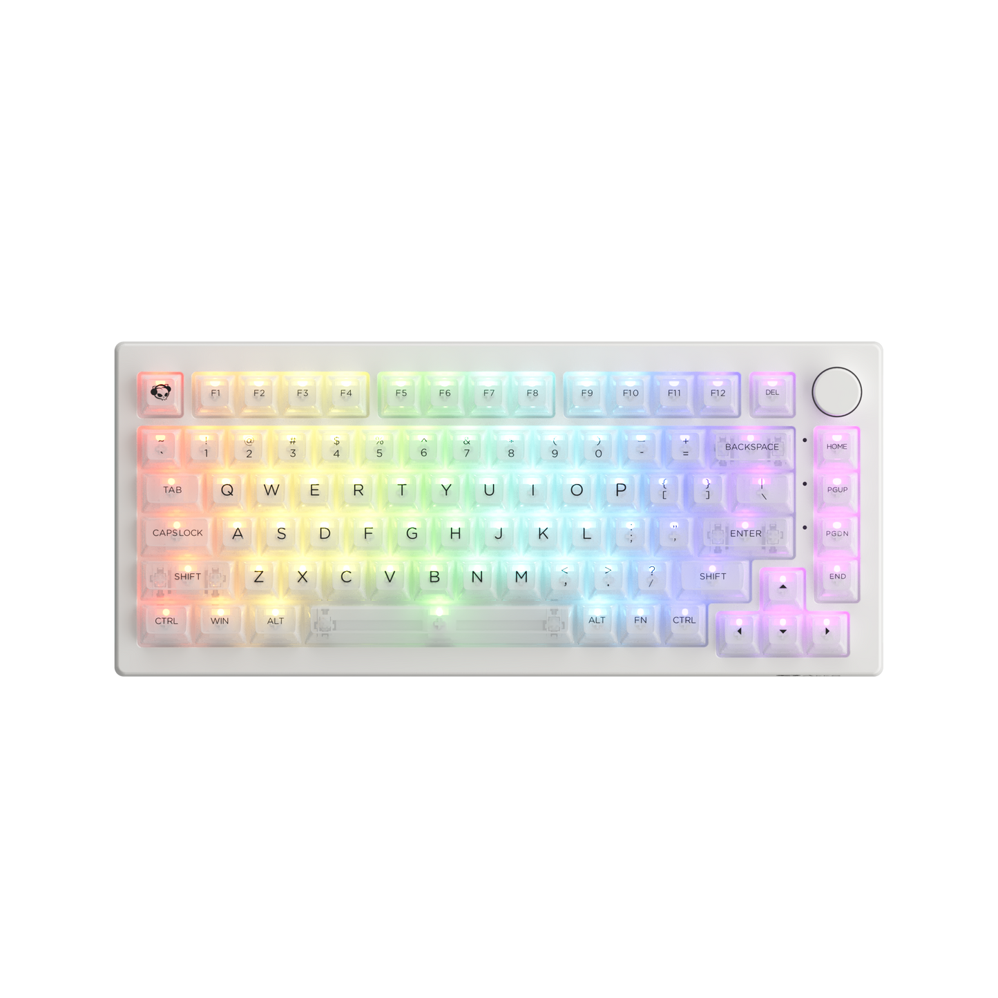 Akko ASA Clear Keycap Set (shine through)