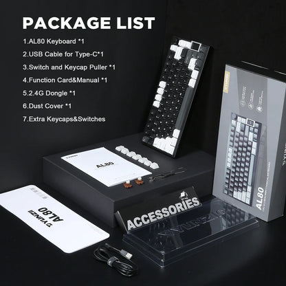 YUNZII AL80 FULLY ASSEMBLED