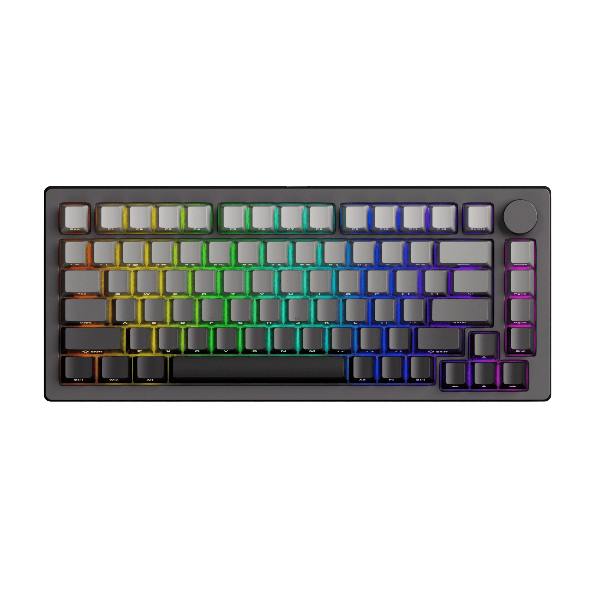 MonsGeek M1 V5 TMR - Black Gradient front view