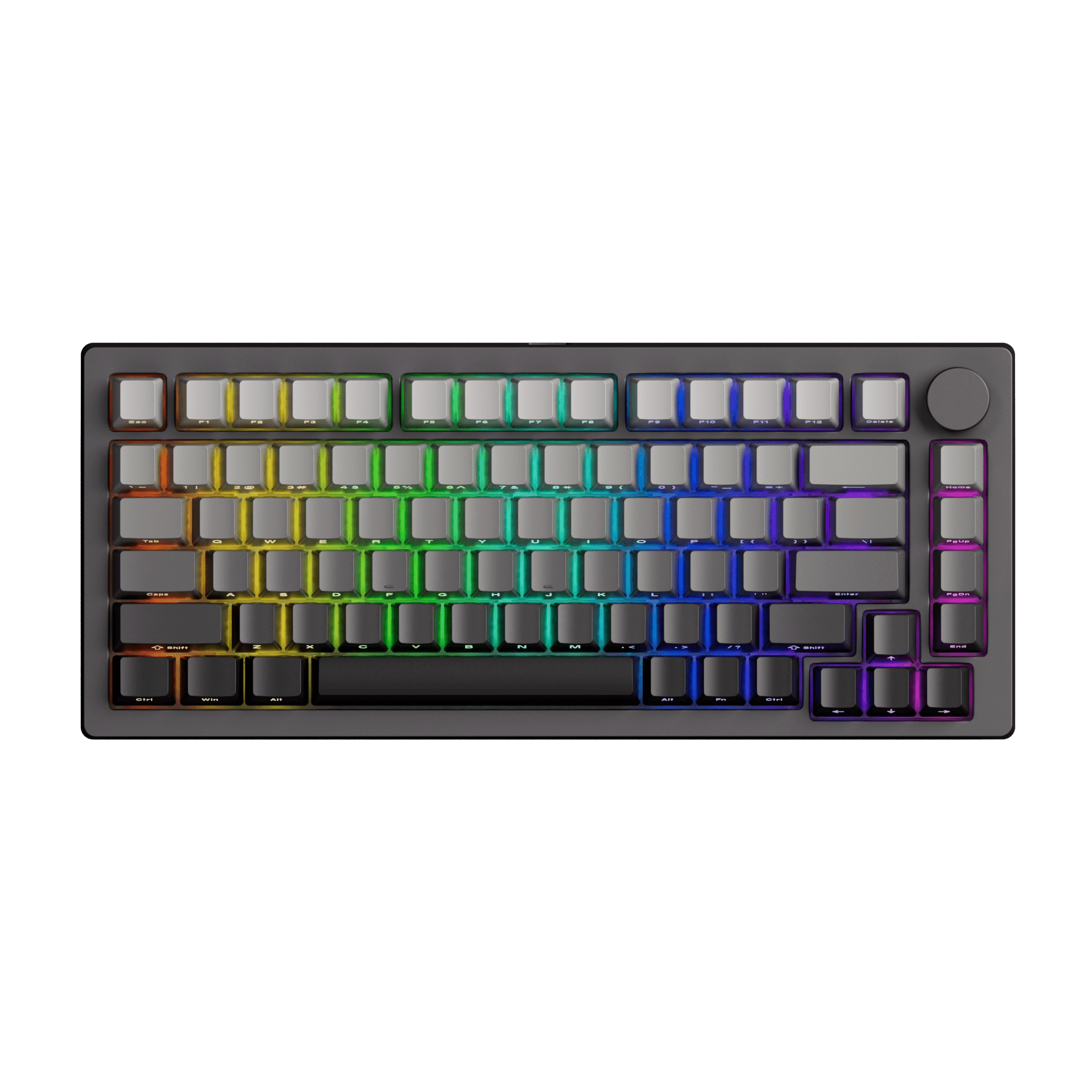 MonsGeek M1 V5 TMR - Black Gradient front view