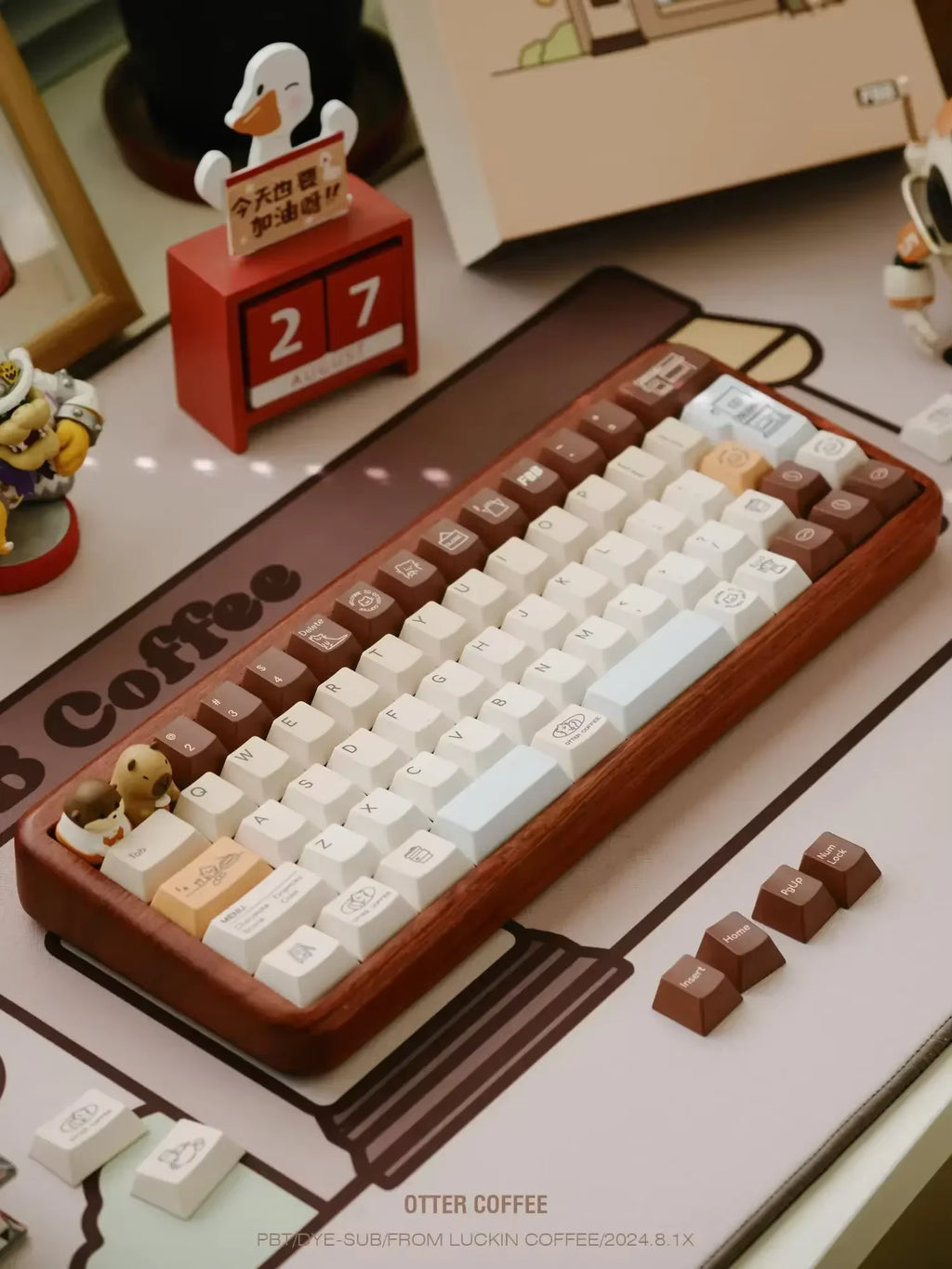 FBB - OTTER COFFEE KEYCAPS