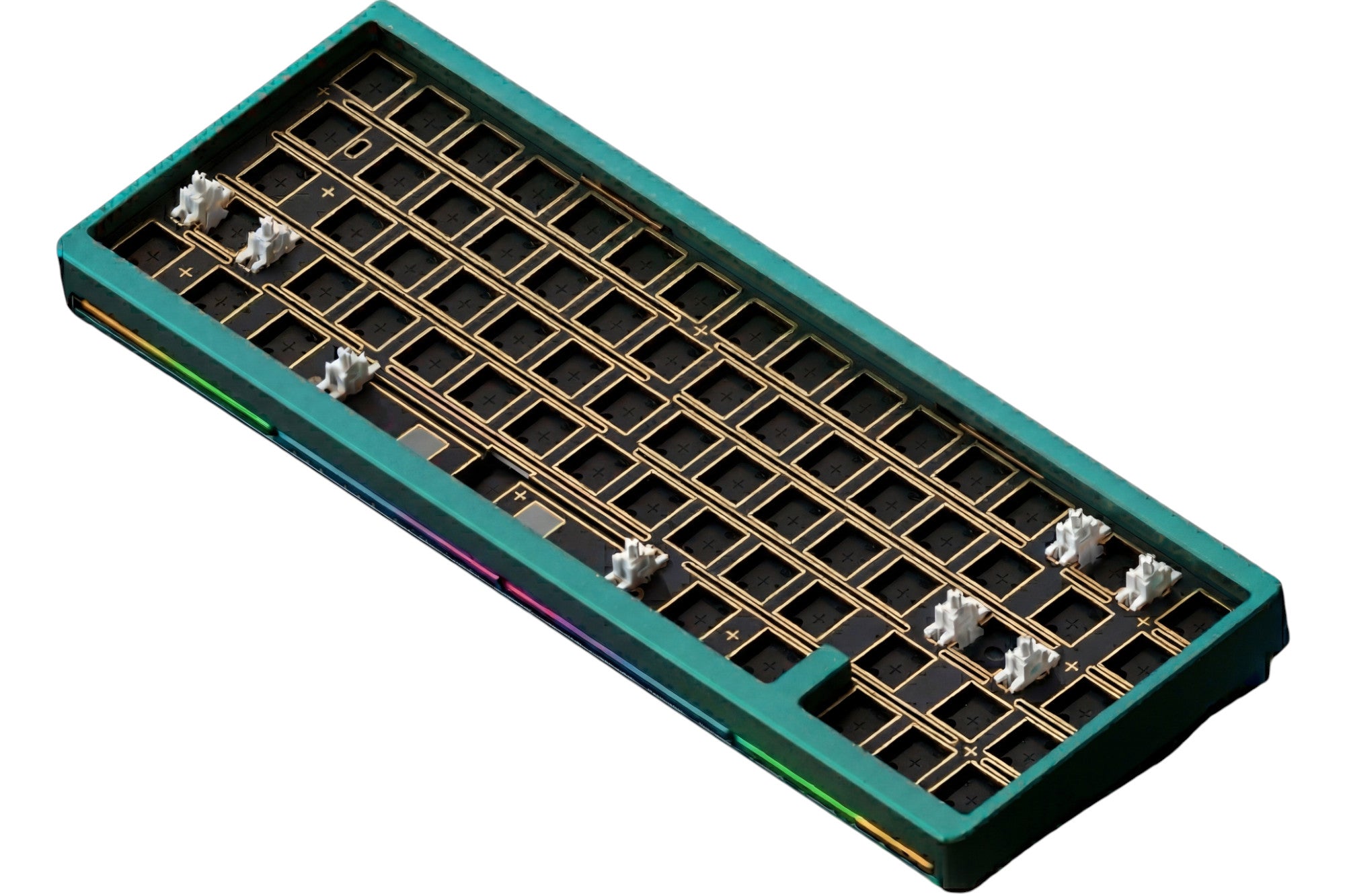 NUT65 - Teal Anodized colorway