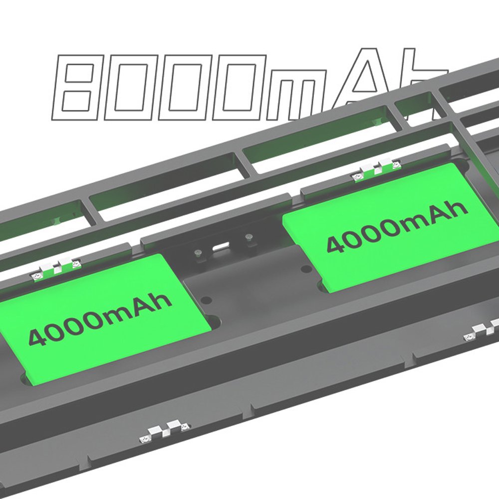 Stars80 Standard - 8000mAh dual-cell battery