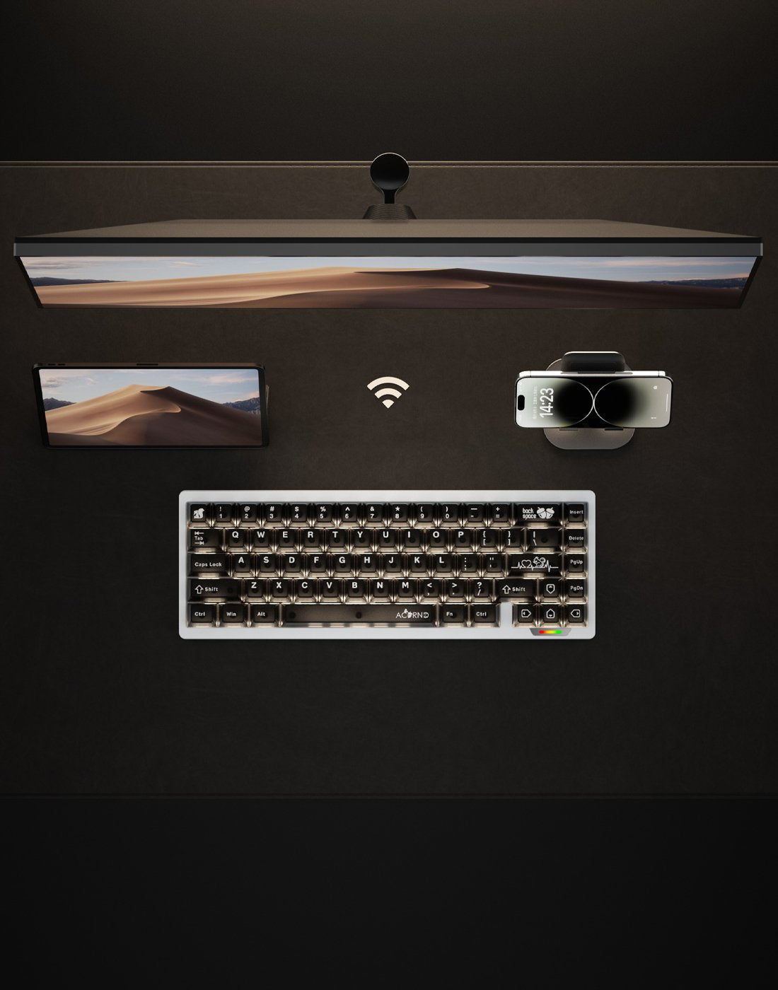 Lucky65 V3 - tri-mode wireless connectivity