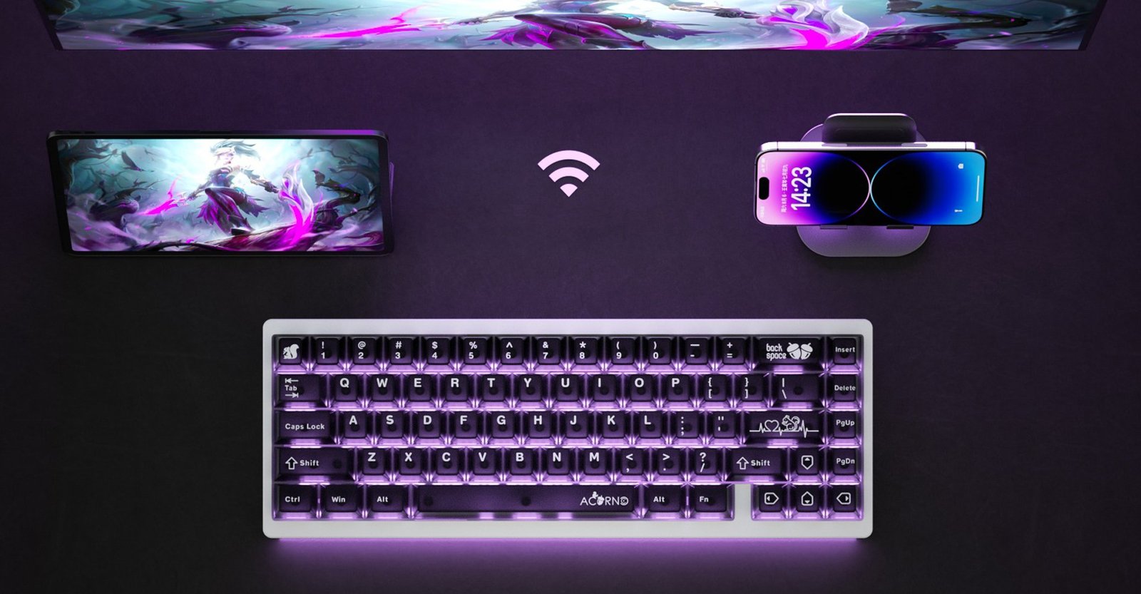 NUT65 - tri-mode wireless connection