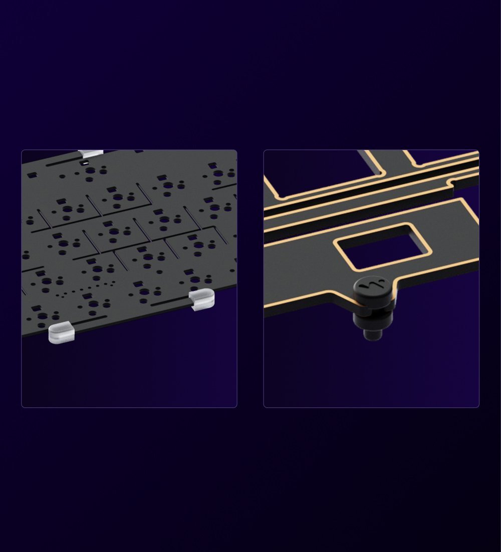 NUT65 - dual gasket system