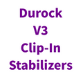 DUROCK V3 PLATE MOUNTED CLIP-IN STABILIZERS