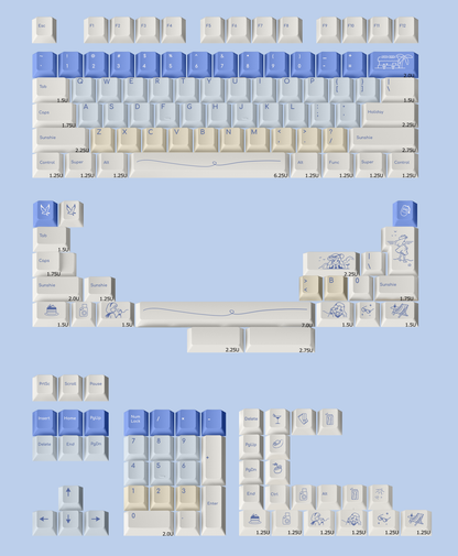 FBB - HOLIDAY KEYCAPS