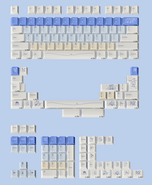 FBB - HOLIDAY KEYCAPS
