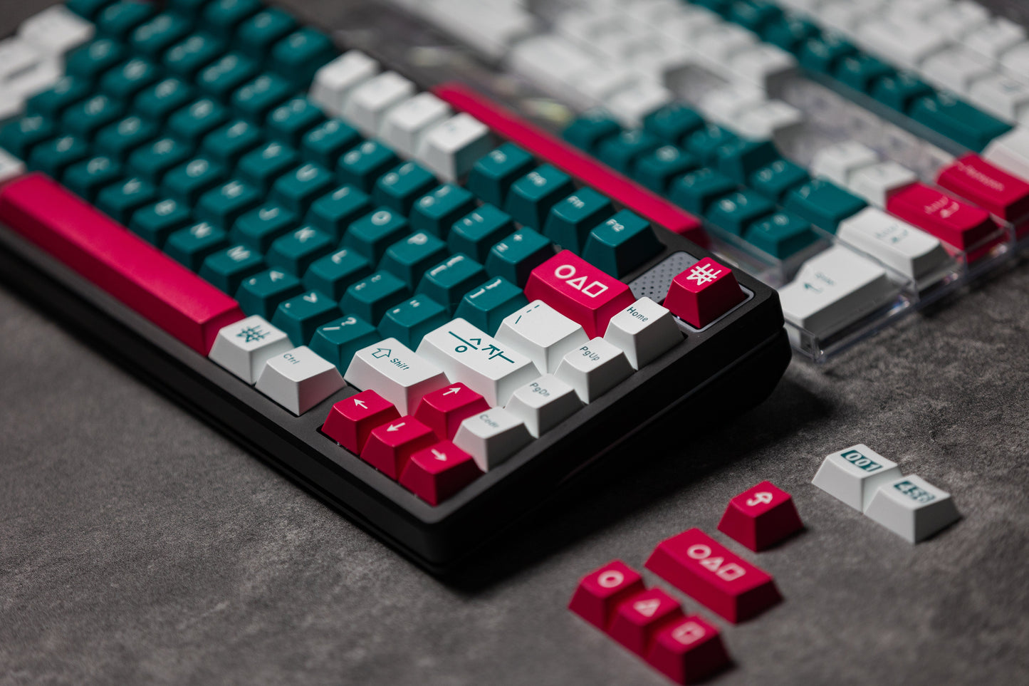 JTK Winner keycap set