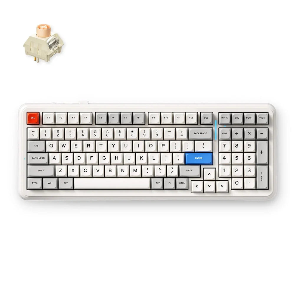 MCHOSE K99 V2 98% TRI-MODE FULLY ASSEMBLED KEYBOARD