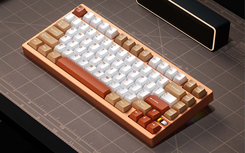Weikav NUT75 Vibrant Orange colorway
