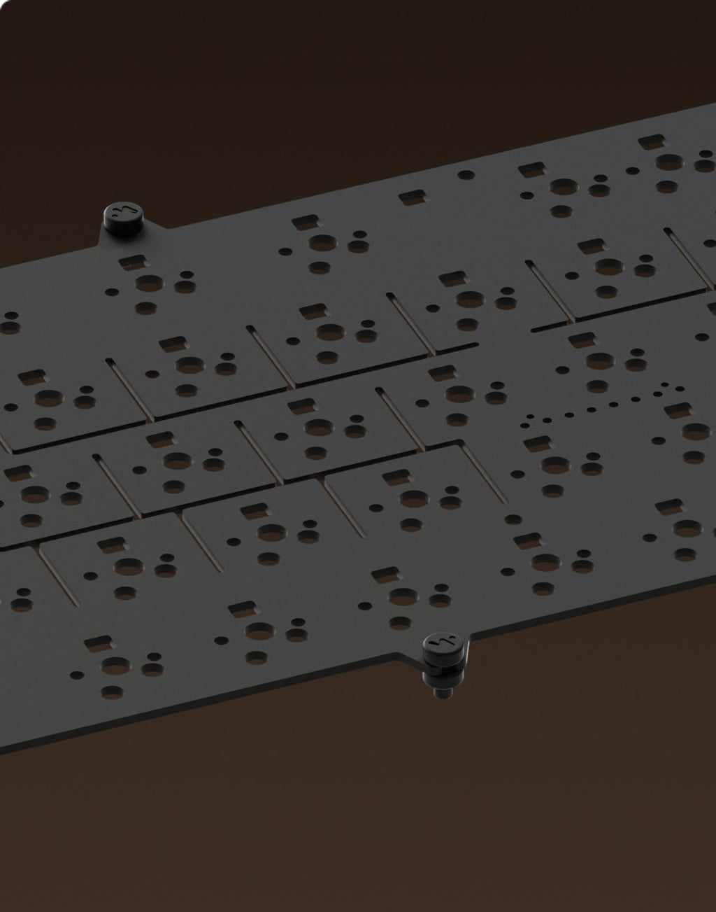 Lucky65 V3 - PCB-gasket mount