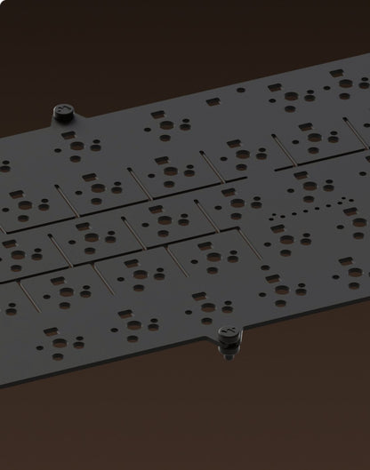 Lucky65 V3 - PCB-gasket mount