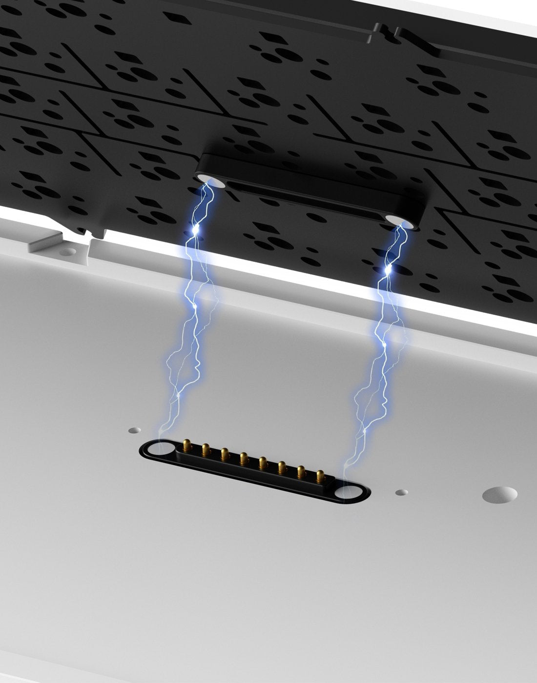 Lucky65 V3 - pogo pin connection