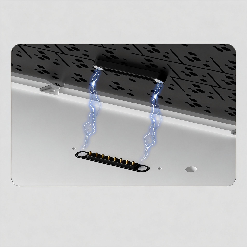 Pogo pin connection system