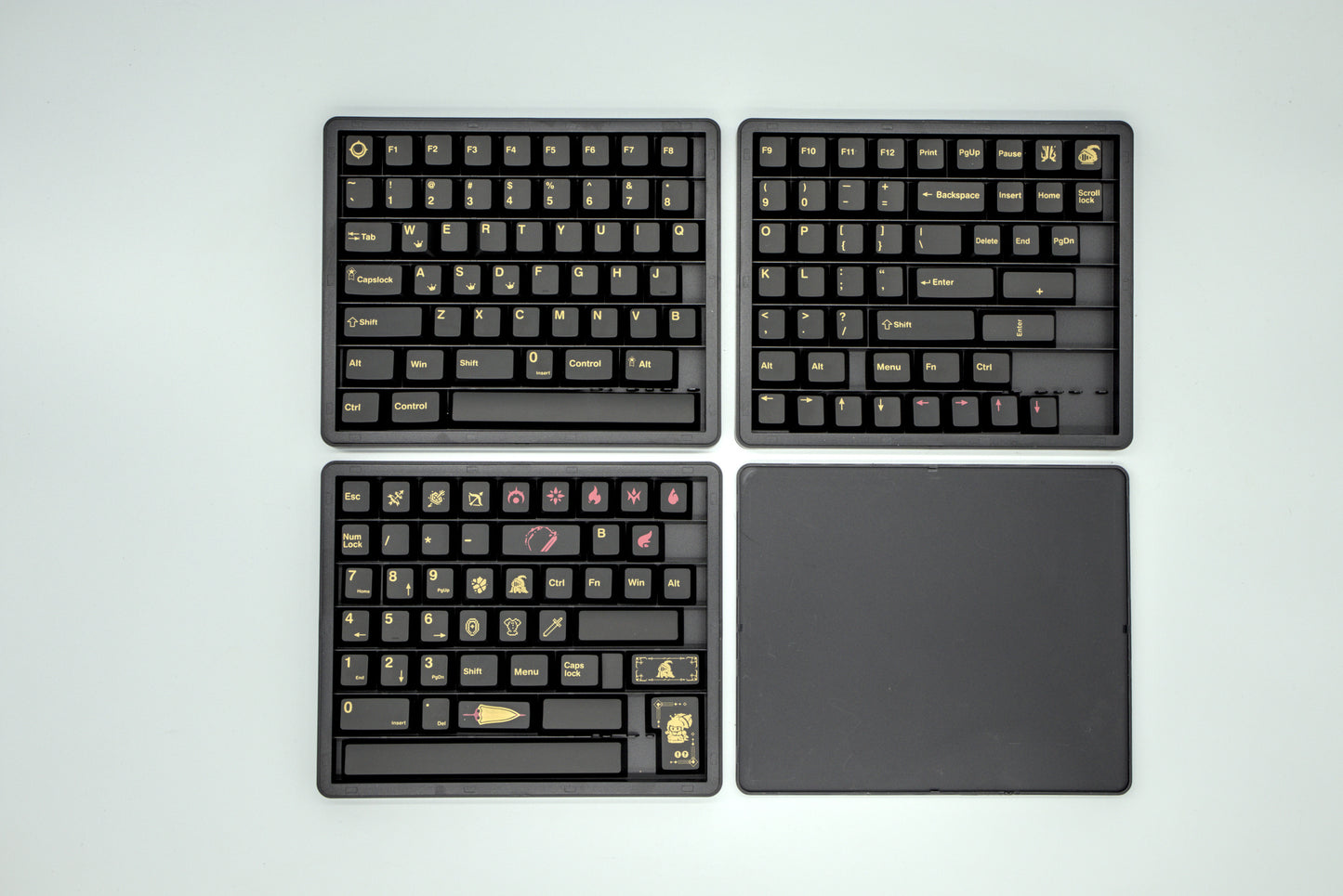 KNIGHT KEYCAPS BY MZ STUDIO