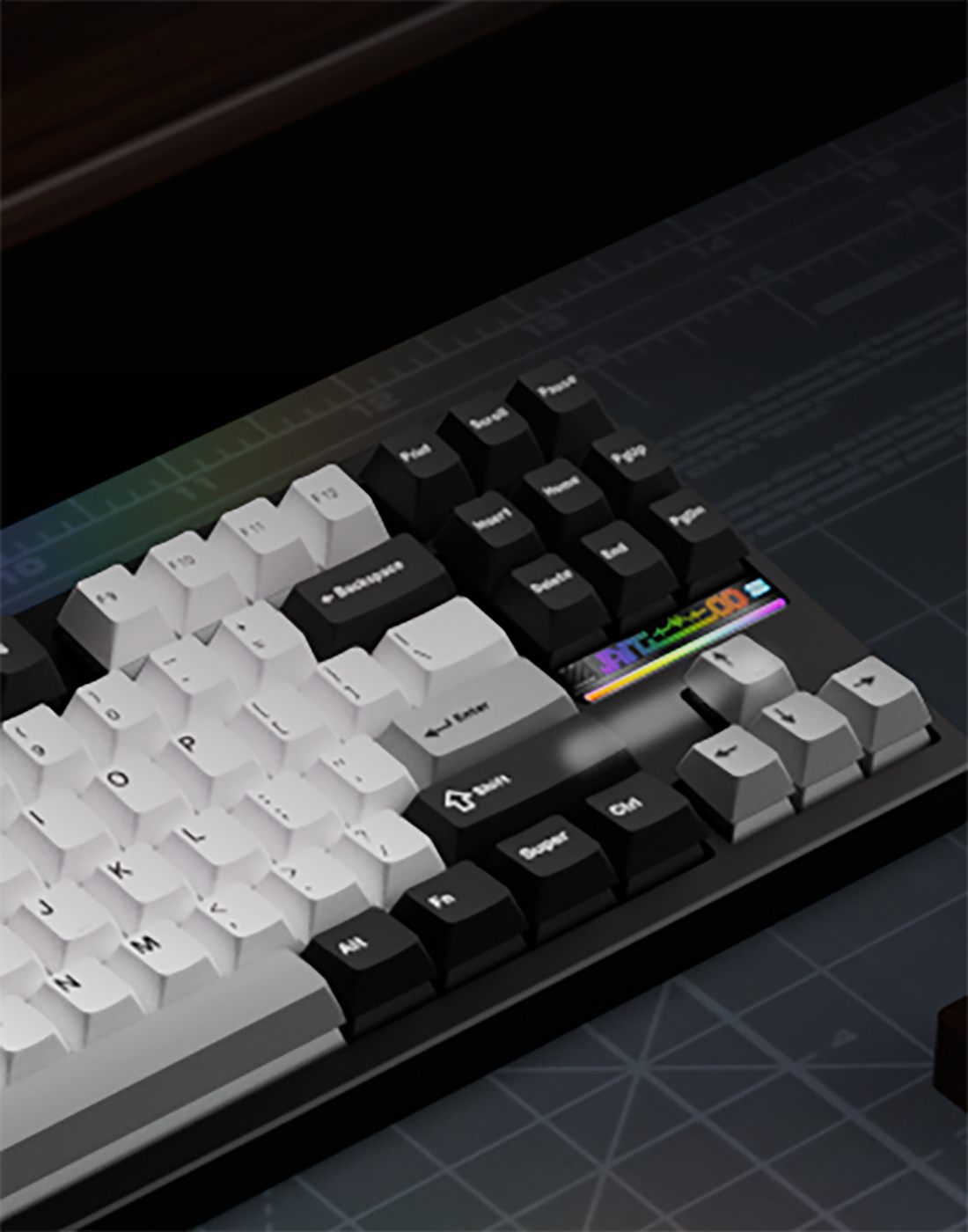 Weikav NUT87 editing cluster underglow