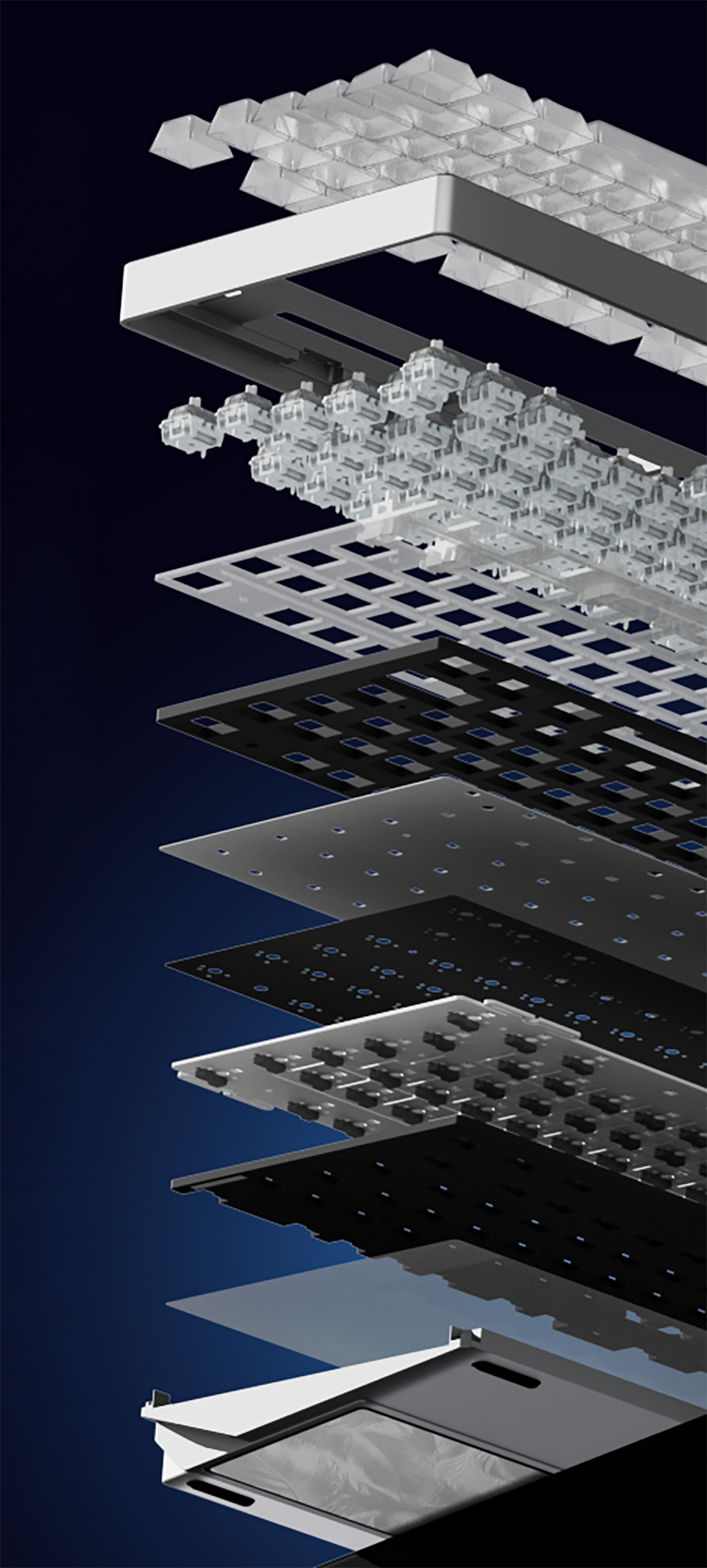 Weikav NUT87 internal structure